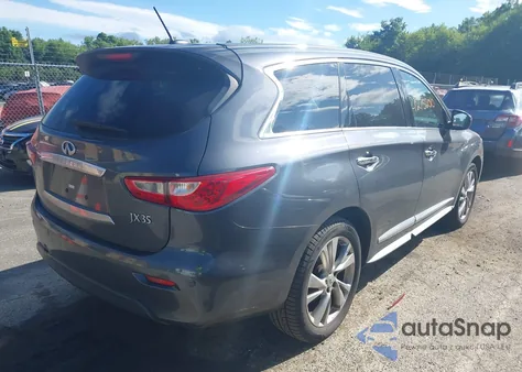 2013 Infiniti Jx35 z USA, uszkodzony, nr VIN 5N1AL0MM5DC306362